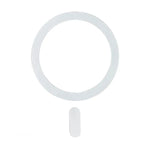 anneau MagSafe Apple blanc sur fond blanc